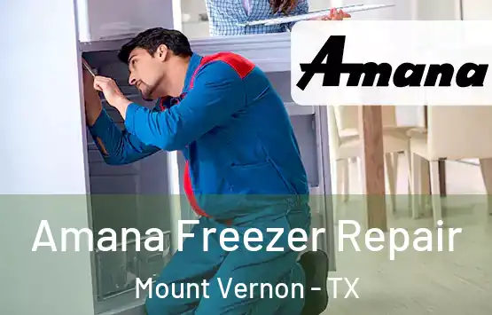  Amana Freezer Repair Mount Vernon - TX