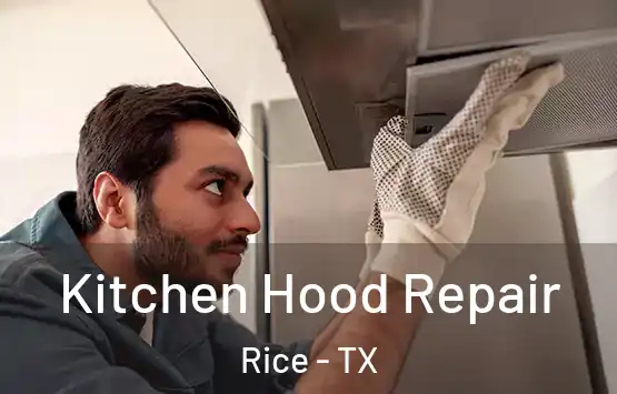  Kitchen Hood Repair Rice - TX